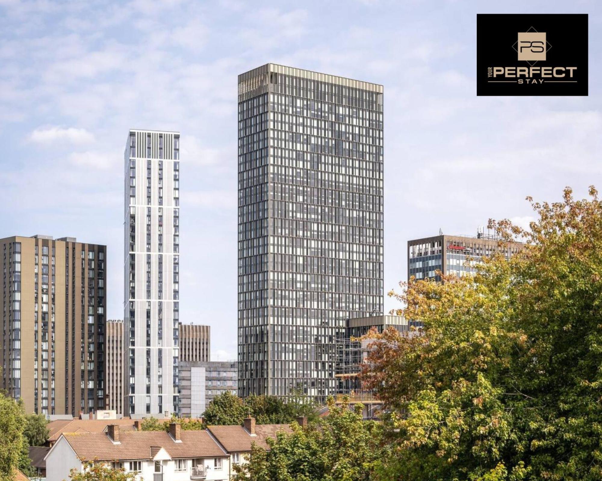 Mercian Luxury Serviced Apartments- Birmingham City Centre - Your Perfect Stay - Gym Rooftop Terrace Cinema Room Exterior foto